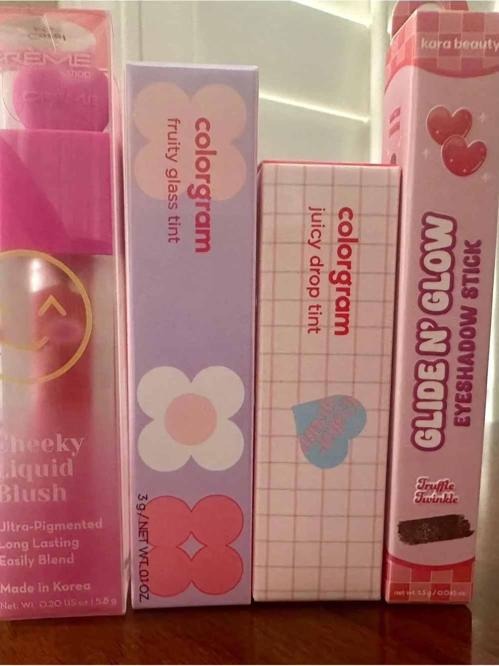 Colorgram Juicy Drop Tint + Fruity Glass Tint & Creme Shop Eyeshadow Bundle